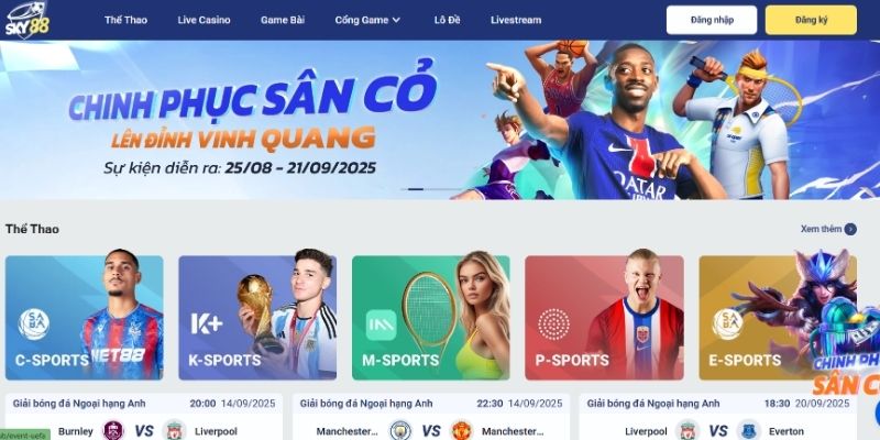 Tổng quan thông tin về nhà cái SKY88